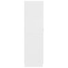 vidaXL Garde-robe Blanc 80x52x180 cm Bois d’ingénierie