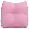 vidaXL Coussin de Dos Rose 45 x 24 x 50 cm tissu