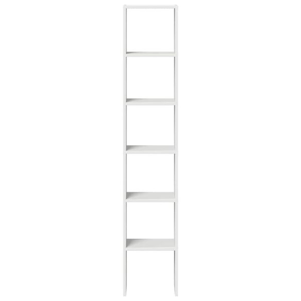 vidaXL Bibliothèques 2 pcs empilable blanc 30x30x80 cm bois ingénierie
