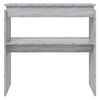 vidaXL Table console Sonoma gris 80x30x80 cm Bois d'ingénierie