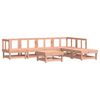 vidaXL Salon de jardin 7 pcs bois massif douglas