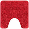 vidaXL Ensemble de tapis de bain antid&eacute;rapants 3 pcs Rouge PP