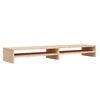 vidaXL Support de moniteur 100x24x13 cm Bois de pin solide