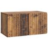 vidaXL Meuble TV mural 59,5 x 31 x 30 cm Bois ancien Bois d'ing&eacute;nierie