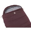 Outwell Sac de couchage Campion Lux fermeture &eacute;clair &agrave; gauche violet