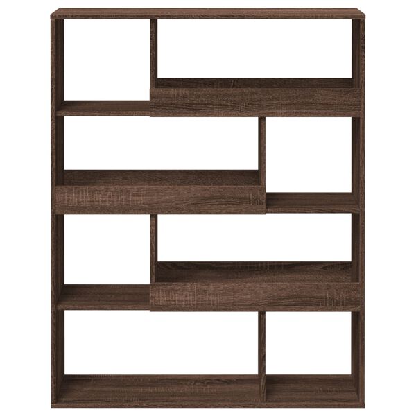 vidaXL Biblioth&egrave;que ch&ecirc;ne marron 100x33x125,5 cm bois d'ing&eacute;nierie