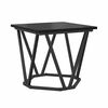 vidaXL Ensemble de tables d'appoint 2 pcs Chêne noir 50 x 50 x 40 cm