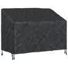 vidaXL Housse de banc de jardin 134 x 70 x 65 / 94 cm Tissu Oxford 420D