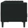 vidaXL Canap&eacute; Noir 174 x 74,5 x 70,5 cm PVC