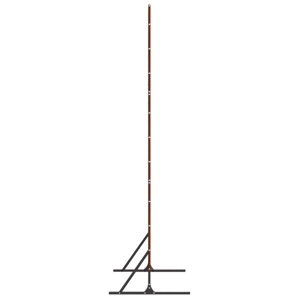 vidaXL &Eacute;cran de confidentialit&eacute; Gris 100 x 50 x 180 cm Acier patin&eacute;