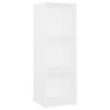 vidaXL Meubles TV 4 pcs Blanc 107x35x37 cm Bois d'ingénierie