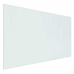 vidaXL Plaque en verre de chemin&eacute;e Transparent 100 x 60 cm Verre