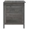 vidaXL Bo&icirc;te de rangement de jardin anthracite bois massif de sapin