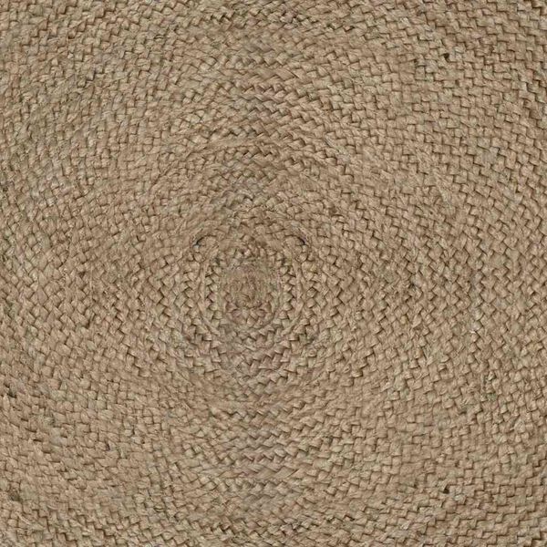 vidaXL Tapis de surface Carr&eacute; Gris 120 x 120 cm Jute