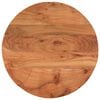 vidaXL Dessus de table &Oslash;60x3,8 cm rond bois massif d'acacia