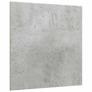 vidaXL Panneaux d&eacute;coratifs 12 pc Gris b&eacute;ton 30 x 30 x 0,27 cm