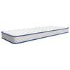vidaXL Matelas en mousse &agrave; m&eacute;moire de forme blanc 70x200x17 cm doux