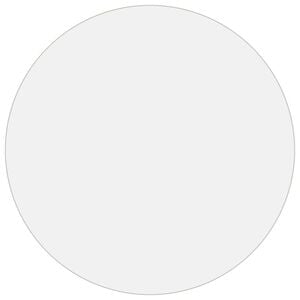 vidaXL Protecteur de table transparent &Oslash; 60 cm 1,6 mm PVC