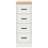 vidaXL Armoire de rangement de garage blanc 30x51x85 cm bois de pin