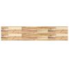 vidaXL &Eacute;tag&egrave;re flottante 140x30x4 cm bois d'acacia massif non trait&eacute;