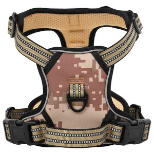 vidaXL Harnais pour chien avec laisse et collier r&eacute;glables S