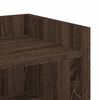 vidaXL Buffet ch&ecirc;ne marron 73,5x35x75 cm bois d'ing&eacute;nierie