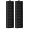 vidaXL &Eacute;tag&egrave;res suspendues de rangement 2 pcs 10 niveaux Tissu