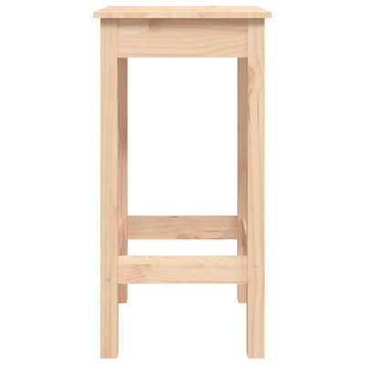 vidaXL Tabourets de bar lot de 2 40x40x78 cm bois massif de pin