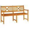 vidaXL Banc ext&eacute;rieur 150 x 56 x 90 cm Bois d'Acacia Massif Naturel