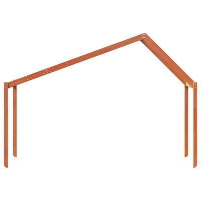 vidaXL Toit de lit pour enfants 203x80,5x142 cm bois de pin massif