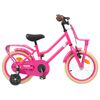vidaXL V&eacute;lo pour Enfants 16 Pouces pour 4-6 ans Rose fonc&eacute;