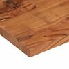 vidaXL Dessus de table 70x20x2,5 cm rectangulaire bois massif d'acacia