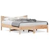 vidaXL Cadre de lit sans matelas 160x200 cm bois massif de pin