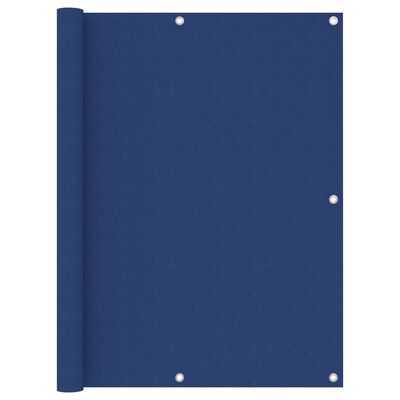 vidaXL Écran de balcon Bleu 120x500 cm Tissu Oxford