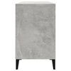 vidaXL Armoire &agrave; chaussures Gris b&eacute;ton 102x36x60 cm Bois d'ing&eacute;nierie