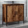 vidaXL Armoire lavabo vieux bois 60x30x60 cm bois d'ingénierie