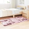 vidaXL Tapis Shaggy à poils longs NAVARRA rose poudré 80x150 cm