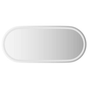 vidaXL Miroir de salle de bain LED avec miroir Transparent 100 x 45 cm
