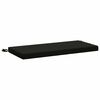 vidaXL Coussin de banc SOEST 100 % polyester Noir 60 x 40 x 5 cm
