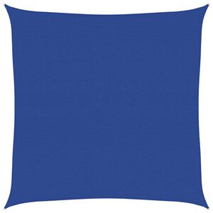 vidaXL Voile d'ombrage 160 g/m&sup2; carr&eacute; bleu 4x4 m PEHD