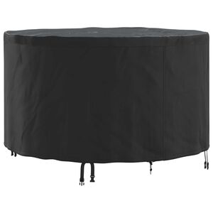 vidaXL Housse pour meubles 102 x 102 x 71 cm Tissu Oxford 420D Rond