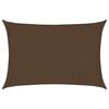 vidaXL Voile d'ombrage 160 g/m&sup2; Marron 2x2,5 m PEHD