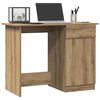 vidaXL Bureau chêne artisanal 100x50x76 cm bois d'ingénierie