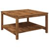 vidaXL Table basse LAREN Naturel 80,5 x 80 x 45 cm