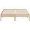 vidaXL Cadre de lit sans matelas 160x200 cm bois massif de pin