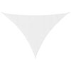 vidaXL Voile de parasol tissu oxford triangulaire 5x7x7 m blanc