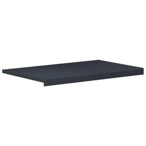 vidaXL Appui de fen&ecirc;tre Anthracite avec grain de bois 60 x 50 x 4,5 cm