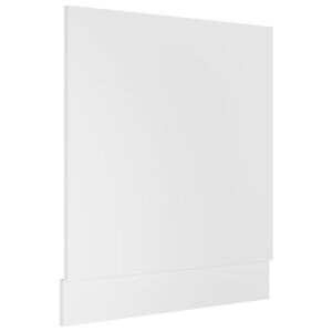 vidaXL Panneau de lave-vaisselle "Lyon" Blanc 59,5 x 3 x 67 cm Bois d'ing&eacute;nierie