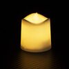 vidaXL Bougies &eacute;lectriques sans flamme &agrave; LED 12 pcs Blanc chaud