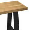 vidaXL Bureau NOAIN pieds en forme de A 120x50x75 cm bois massif pin